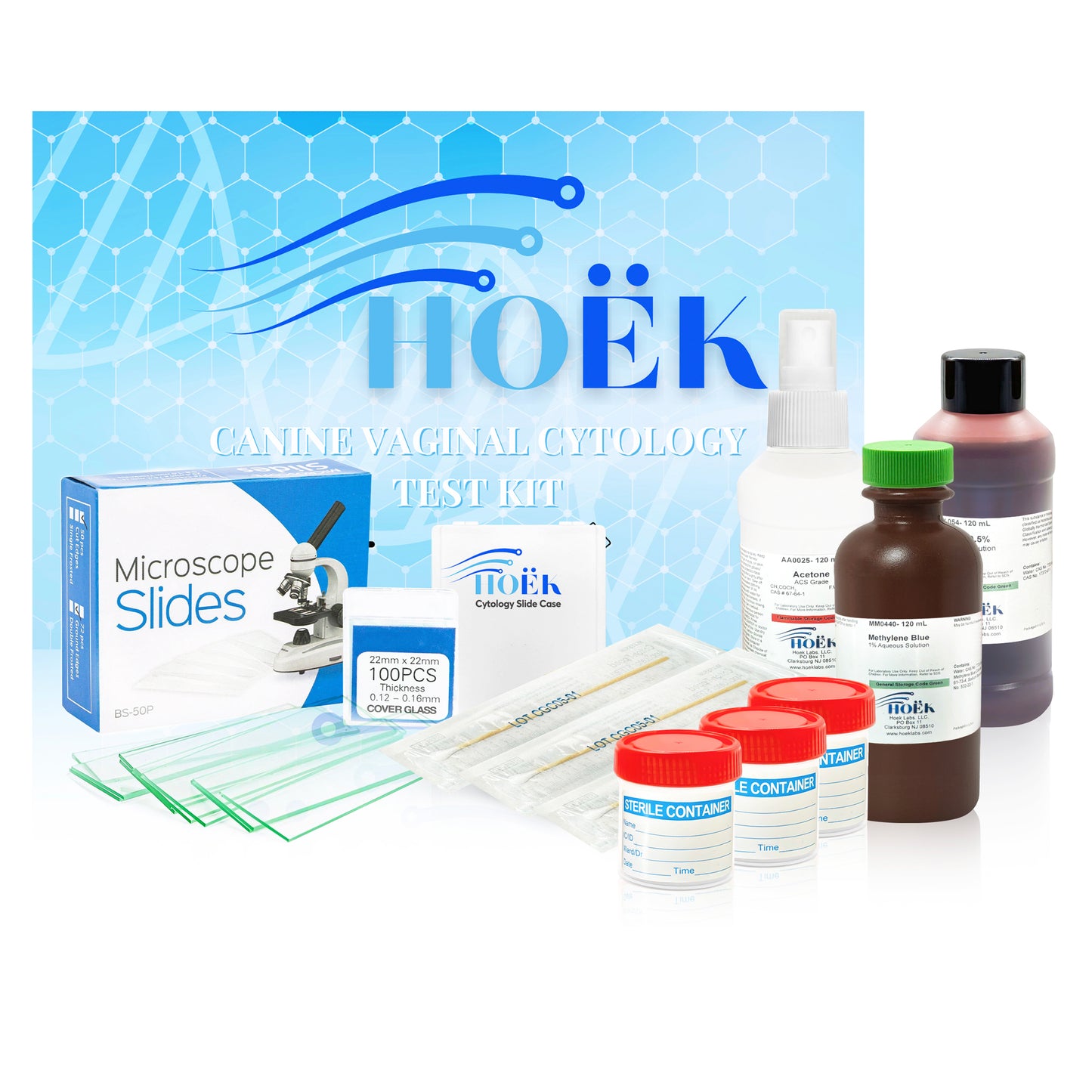 HOËK Canine Vaginal Cytology Test Kit