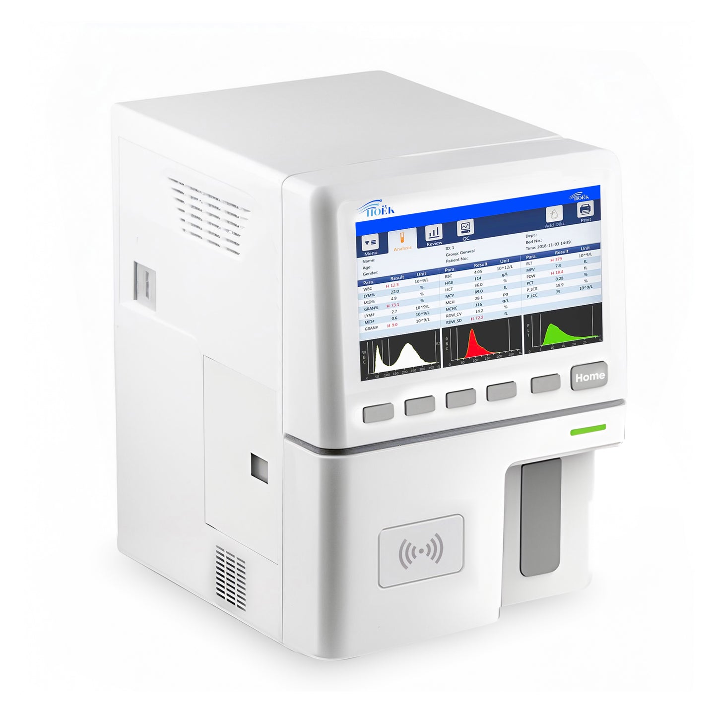 Hoëk HemoVet 5 Analyzer: Veterinary hematology analyzer